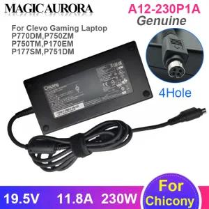 P750M P770DM 장치 230W 용 밍 P771DM A12230P1A Clo PC액세서리 195V P775DM 충전기 시 노트북 전원 118A