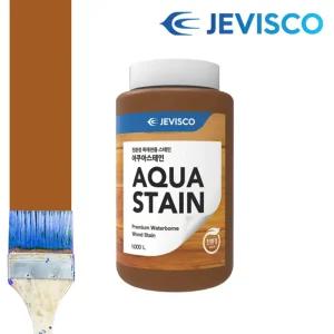 제비스코 아쿠아스테인 502 티크 1.0L 목재페인트가구 용페인트 가구용 목재용 우드 제스인 다용도 수성