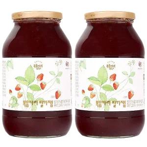 복음자리 딸기잼 1.3kg x 2개