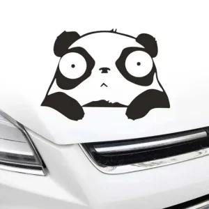 자동차 아빠판다 차량용스티커 초보운전 자동차