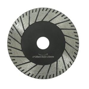 5인치 125mm 구멍 22.23mm 블랙 다이아몬드 금속 디스크  그라인딩 패드  돌 콘크리트 대리석 연마 커팅 1