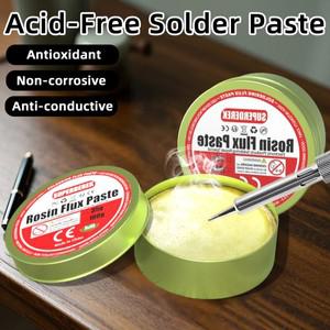 솔더 페이스트 로진 플럭스 무연 납땜 용이 납땜 인두 수리 철 시트 납땜 플럭스 납땜 회로 기판