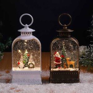 오르골 스노우볼 눈내리는 무드등 발레리나 내리는 원형 마을 음악 A스타일 뮤직