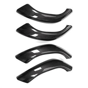 Better-4Pcs ABS 카본 패턴 자동차 내부 도어 핸들 손잡이 커버  BMW X1 F48 2016-2019 X2 F47 2018-2020