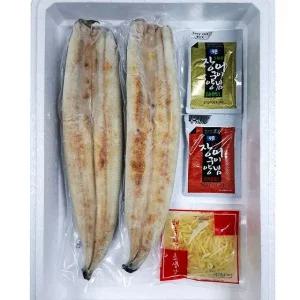 삼삼한 새벽장어 국산 자포니카 초벌민물장어1kg 손질후500g 손질A세트(소스2종+소금+생강채포함)