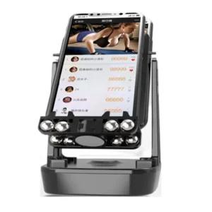 휴대폰 자동 흔들기 걷기 게임 만보계 책상위 스탠드 홀더 스윙 쉐이커 걷는 스테퍼 기계