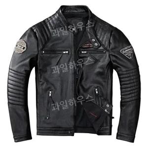 가죽 재킷 바이크 보호대 라이더 슈트 오토바이 복장