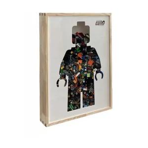 남은 레고 보관 액자 프레임 블록 벽걸이 보관함 블럭 액자형 소장용 챔피언 전시 미니피겨