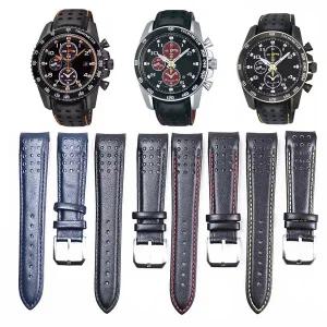 세이코 시계 스트랩 Sportura 시리즈 바르셀로나 SNAE SNP SRG SUN SPC089 SSC 곡선 팔찌 용 21mm 가죽 밴