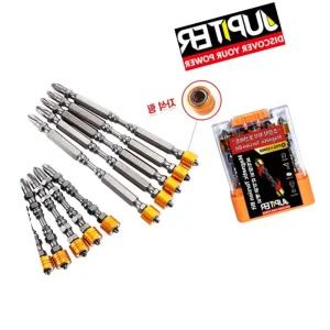 주피터드릴비트 자석 토션 65mm 10pcs 십자 양날 자화기