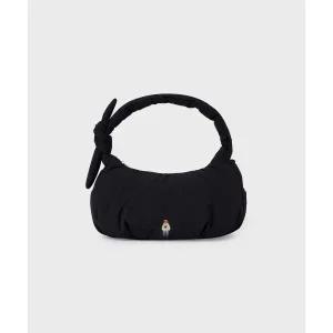 후아유 WHO.A.U Padded Ribbon Hobo Bag WHBGF4V21A 218547