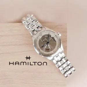 재즈마스터 오픈하트 메탈 남성 시계 42mm 샴페인 골드 H32705121