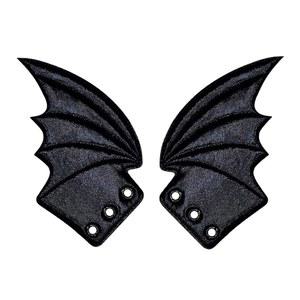 스케이트 운동화 캔버스 롤러 슈즈를 위한 DXYSQRX 신발 날개 배트 윙 액세서리