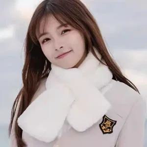 쁘띠 여자 겨울 목도리 방한 여성 겨울 머플러 미니