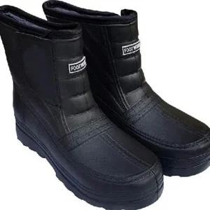 겨울 남자 주방 장화 냉동 안전 미끄럼 남성 안전장화 방지화 작업화 방한화 방한 경량 짧은 방수 낚시