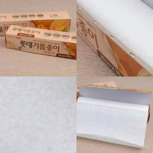 [골드스마일]튀김용 종이 호일 커버 10M 기름흡수 전기름 방지