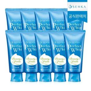 [센카] 퍼펙트 휩 프레시 에프 100g 10개
