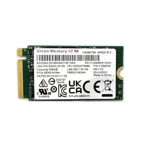OEM 유니온 메모리 256GB M.2 PCI-e NVME SSD 내부 솔리드 스테이트 드라이브 42mm 2242 폼 팩터 M