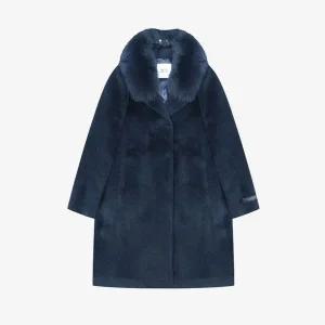 [하프클럽/베스띠벨리]베스띠벨리  25겨울  알파카  퍼 코트Y2692NA