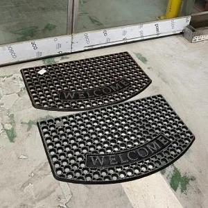 발매트 바닥매트 현관매트 동전 고무 타원 업소용 50x80