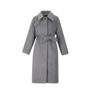 숲 등판구스 핸드메이드 여성 롱코트 SBBHC91 310819