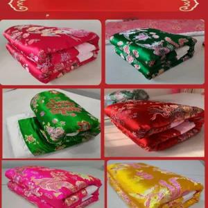 프라운 원앙금침 세트 실크 금침 이불 원앙 전통 혼수이불