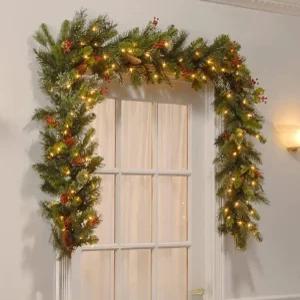 J2K 크리스마스 리스 대형 포토존 문장식 벽트리 가랜드