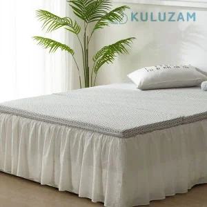 [오너클랜]쿠르잠 폼에어 접이식 토퍼 매트리스(Q) 헤링본/폴더