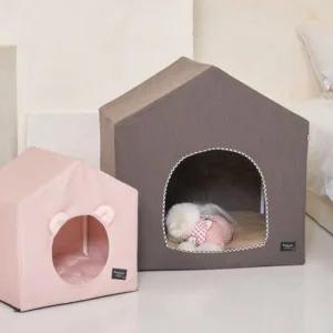 간편조립 중소형견용 숨숨집 하우스 U122198 강아지집