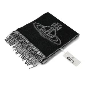 [비비안웨스트우드]25FW 비비안웨스트우드 더블 페이스 머플러 81030006 W00ZH N402