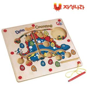 자석나라 원목자석완구 공룡알세기