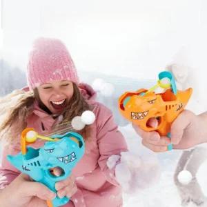 눈싸움총 스노우 슈팅건 스노우볼 눈덩이 발사기 눈총