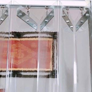 접이식 자바라 슬라이딩 홀딩 베란다 투명비닐 폴딩도어