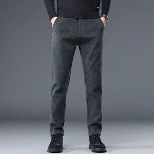 바이크 바지 모터사이클 팬츠 라이딩 방한 겨울 두꺼운 이중층 벨벳 추가 슬림 스트레이트 캐주얼 남성 비