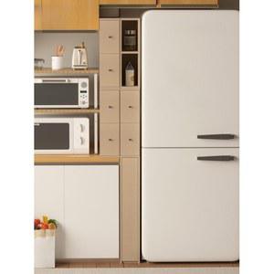 틈새 수납장 17cm 침대옆 가구 공간활용 A 가정용 화이트 사이 좁은 캐비닛