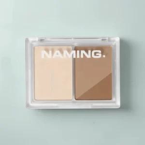 네이밍 플러피 볼륨 앤 쉐딩 듀오 소프트 웜 브라운