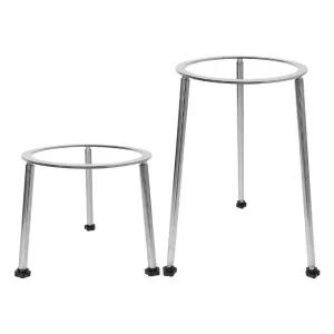 BUCK703 스텐레스 코펠 그리들 원형 받침대 중형+높이조절 다리 그릴용품 캠핑 캠핑용품 취사용품 미니버너