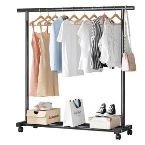 일자형 행거 빨래건조대 일자빨래건조대 스탠딩 건조 옥상 기둥식 이불 일자행거