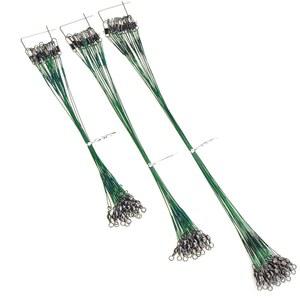 MOBOREST 60PCS 낚시 리더, 하이 로우 리그 낚싯줄 스테인리스 와이어 회전 스냅 모듬 장비 연결로 미끼 후크를 위한 도구 제공