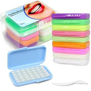 BVN 보조기 왁스 치과용 왁스: 10박스 교정 스트립, 치아 교정용 왁스, 정형 구강 교정기 착용자 환자를 위한