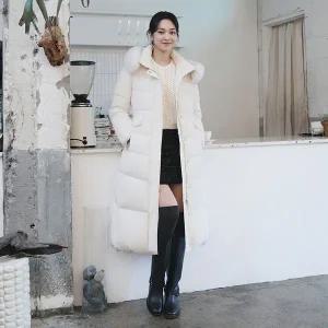 잇미샤 24 FW 폭스 후드 롱 구스다운 ITOBZPD330 813829