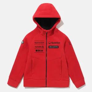 데상트 영애슬릿 스키 후드형 본딩 자켓 SP42JSKTO5RED0 자켓