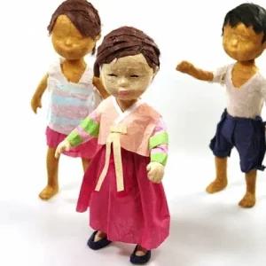 키즈랩 닥종이인형본