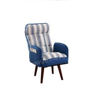 푹신한 스트라이프 등받이 다다미 인용 사진 책상의자 바퀴없는 리클라이너 회전