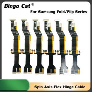 SM Z 폴드 7 6 5 4 3 F9660 플립 2 1 메인보드 LCD 커넥터 로터리 샤프 호환 호환트 플렉스용 오리지널 스핀 액시스 플렉스 힌지 케이블