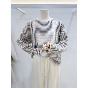 [갤러리아] [LAP]루즈핏 스트라이프니트 (AR7XG47P)