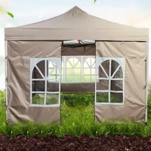소형천막 행사용 접이식 텐트 3면 야시장 미니캐노피 포장마차 그늘막 소형 골조 대형 민자