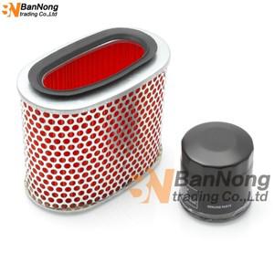 혼다 호환 VT1100 VT C SHADOW 1987-2007 용 바이크 오토바이 오일/에어 필터 모터 자전거 흡기 클리너