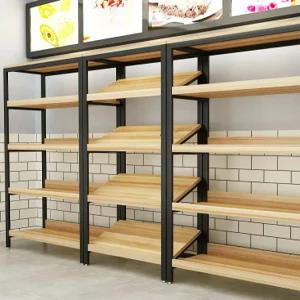 과일 매대 진열대 우드 선반 야채 빵진열대 마트 과자