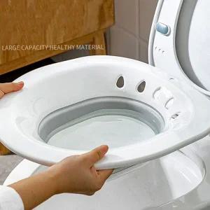휴대용 접이식 좌욕기 변기 가정용 좌욕기 임산부 산모